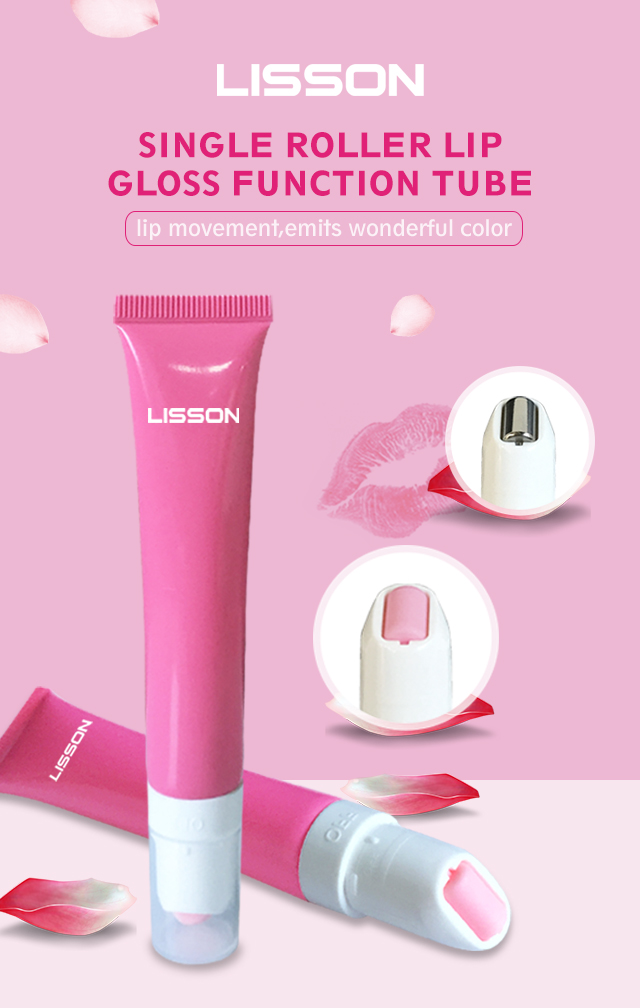 15 ml Customized Pink Lip Gloss Tubes