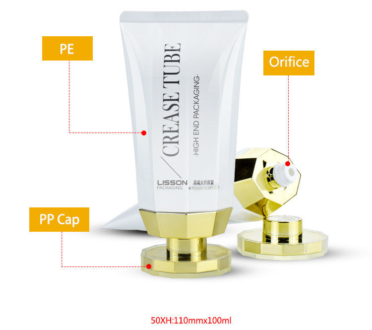 Body Lotion Cosmetic Tube