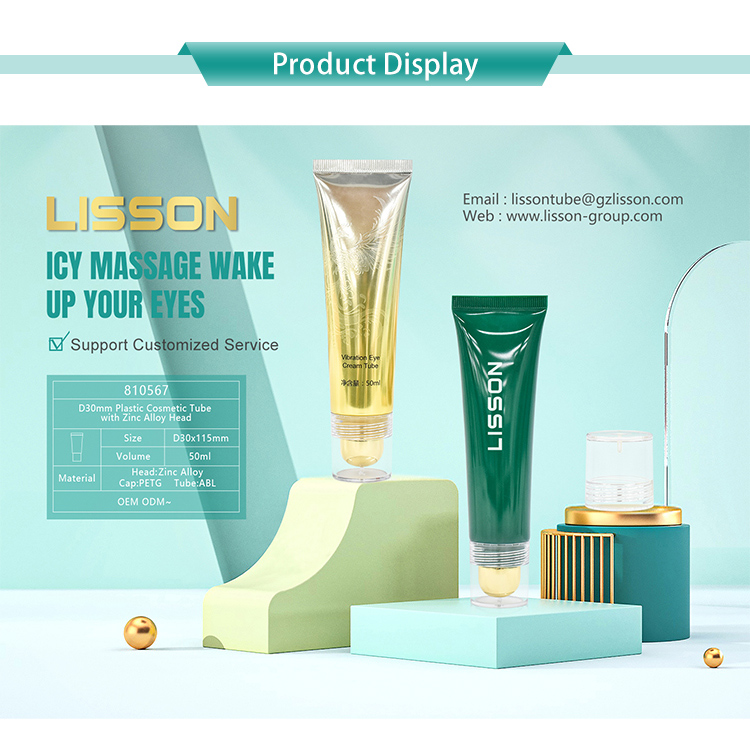Cosmetic Packaging with Zinc Alloy Applicator