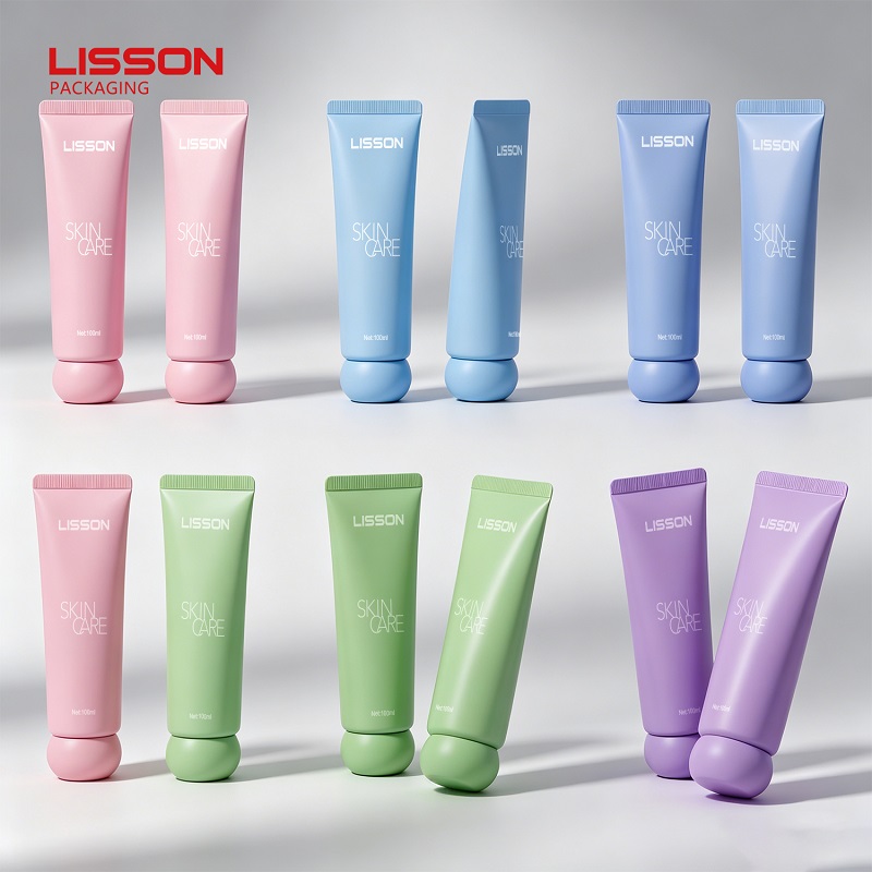 Cosmetic Tube with Spherical Cap