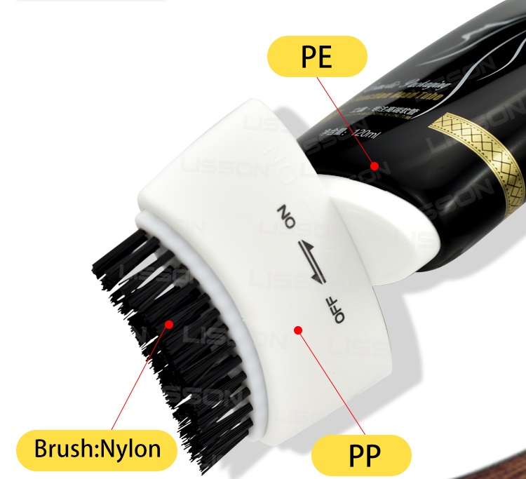 Hair Dye Tube with Brush Applicator