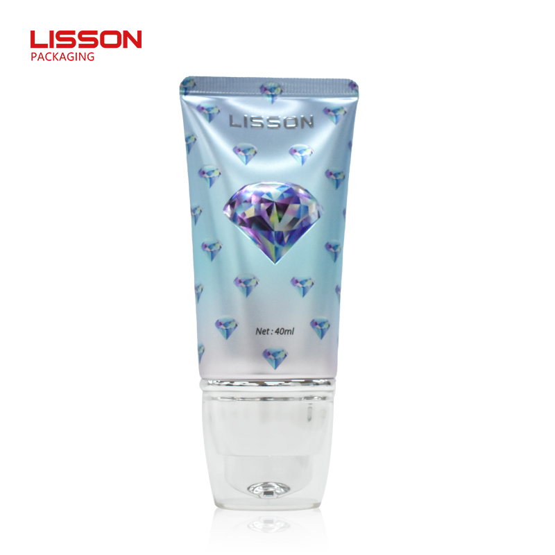 Airless pump cosmetic tube