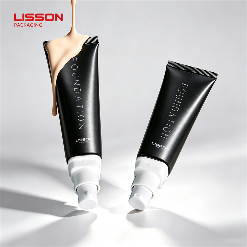 Square Cap Cosmetic Tube