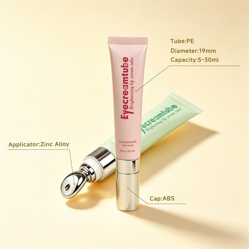 Eye care packaging with cooling head 