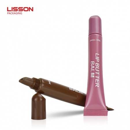 Custom 10ml Plastic Lip Gloss Squeeze Tube