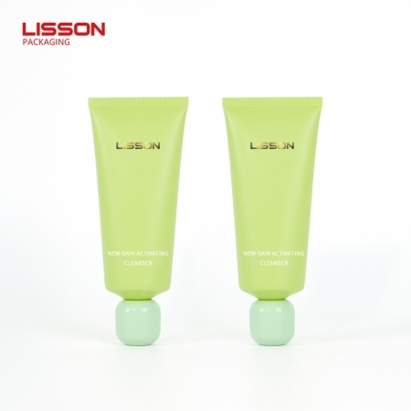 Custom Cosmetic Tube with Sphere Cap