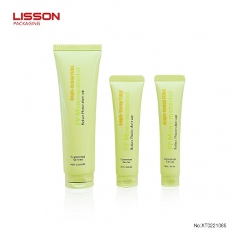 أنبوب بولي إيثيلين صديق للبيئة ذو غطاء قلاب، مصنوع من كمية أقل من البلاستيك