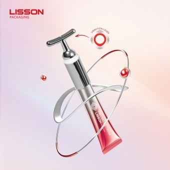 أنبوب كريم العين المبتكر على شكل حرف T والمزود بخاصية الاهتزاز