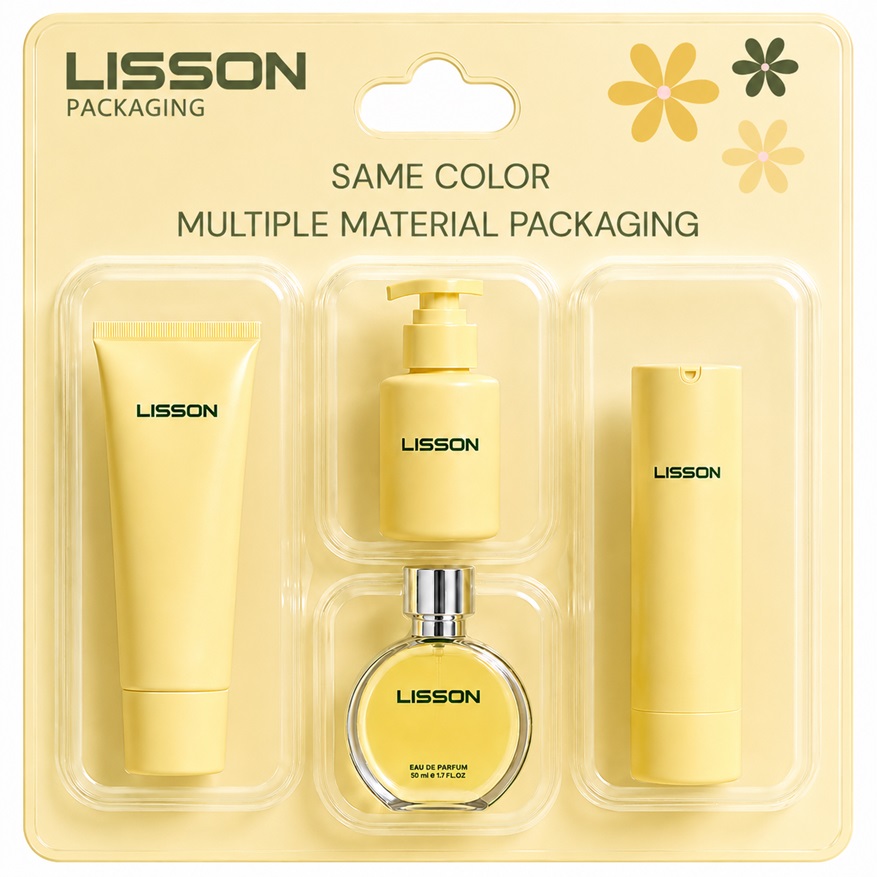 Eco Friendly Cosmetics Packaging Set