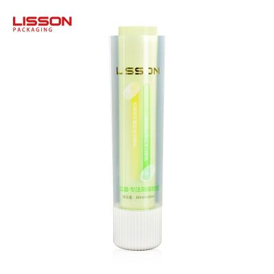 Dual Chamber Cosmetic Squeeze Tube