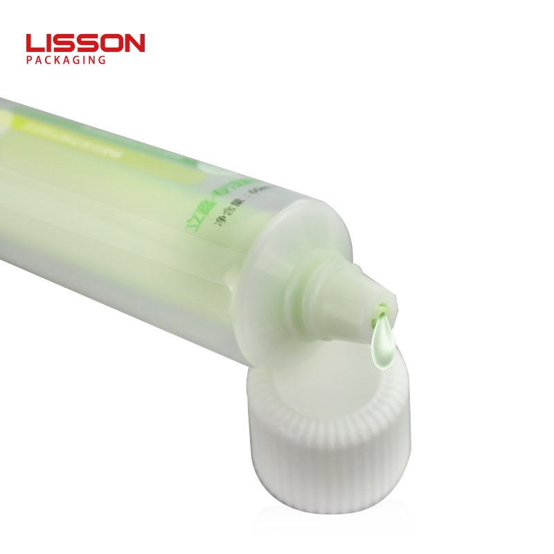 Dual Chamber Cosmetic Squeeze Tube