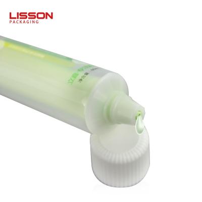 Dual Chamber Cosmetic Squeeze Tube