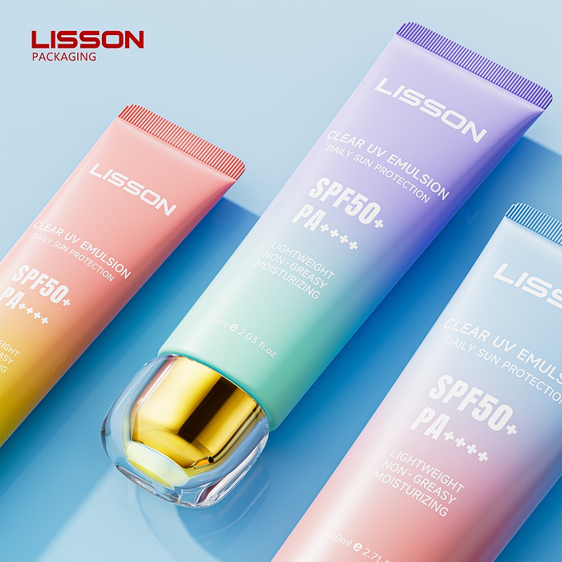 Cosmetic Oval Tube Packaging
