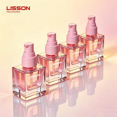 Perfume bottle with ball cap