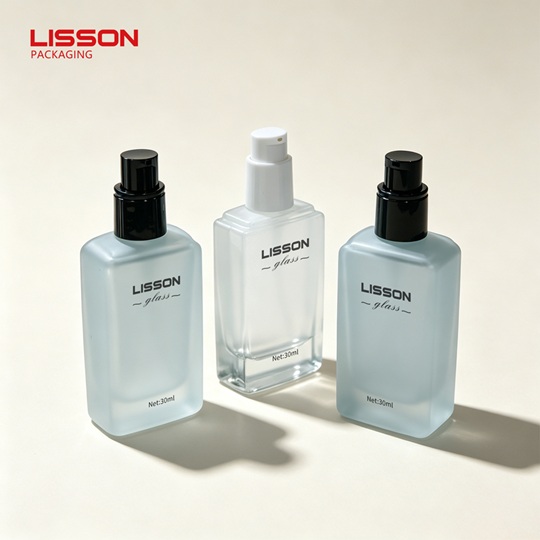 Custom Cosmetic Glass Bottle
