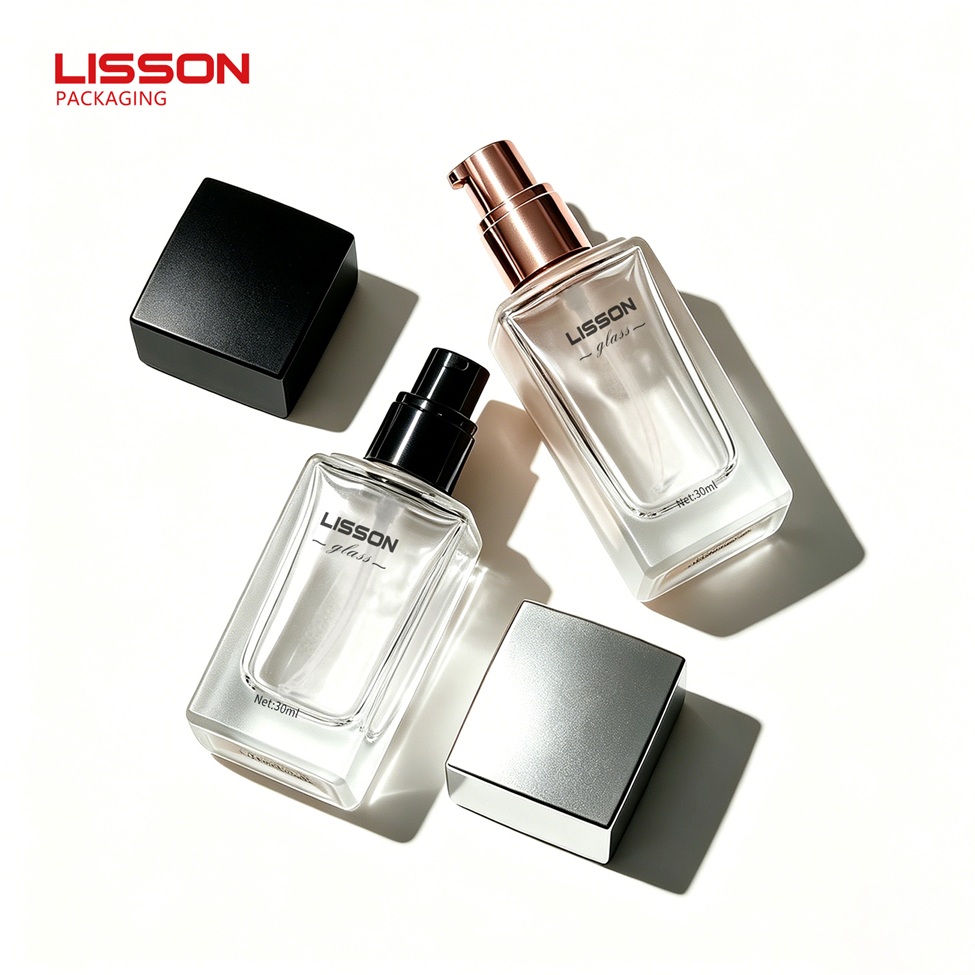 Custom Cosmetic Glass Bottle