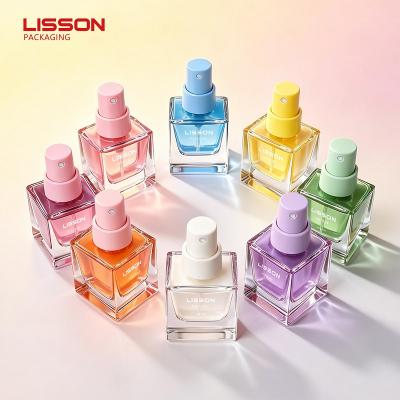 Perfume bottle with ball cap