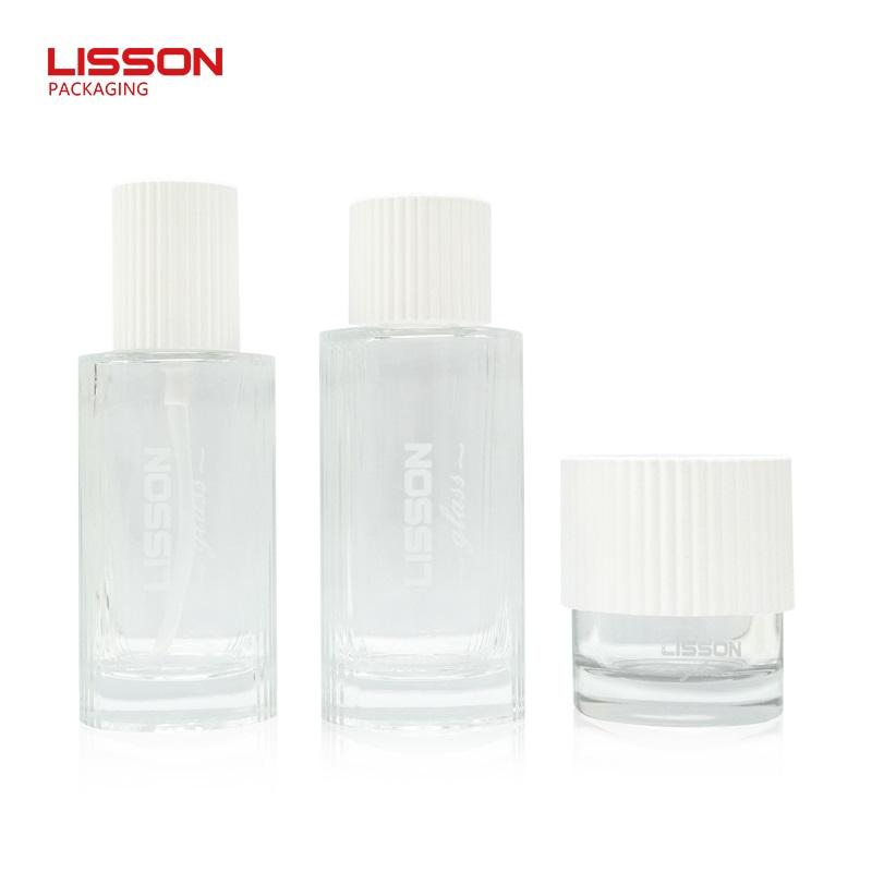 Premium Cosmetic Glass Bottle Packaging