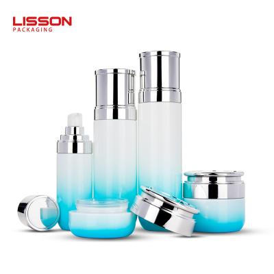 cosmetic glass packaging set