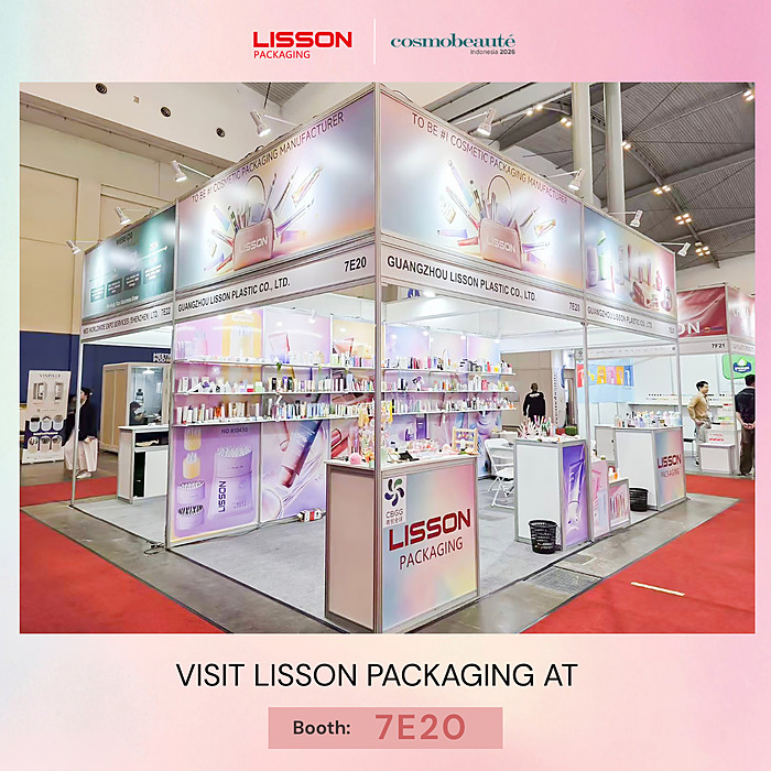 LISSON تتألق في معرض Cosmobeauté Indonesia 2026 | تغليف مخصص لمستحضرات التجميل