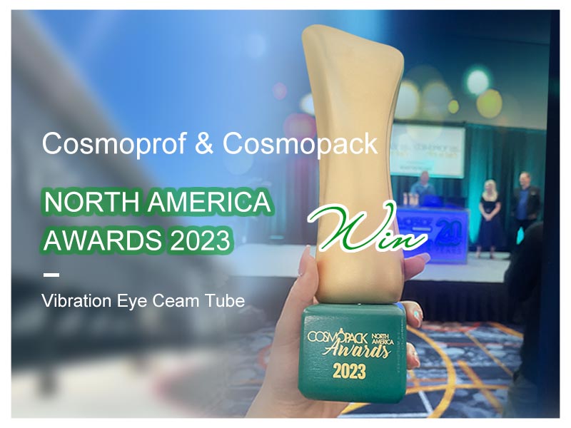 فاز LISSON Vibrating eye Cream Tube بالجائزة الأولى في جوائز Cosmoprof & Cosmopack North America