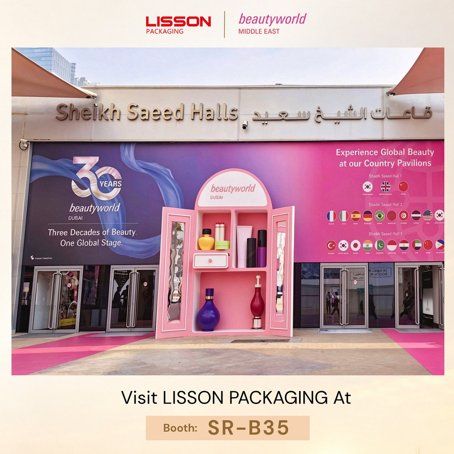LISSON Packaging تستعرض حلول تغليف مستحضرات التجميل الجاهزة في معرض Beautyworld Middle East 2026 في دبي