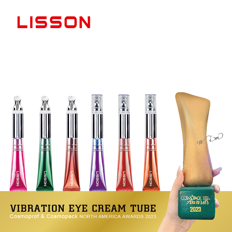 فاز LISSON Vibrating eye Cream Tube بالجائزة الأولى في جوائز Cosmoprof & Cosmopack North America